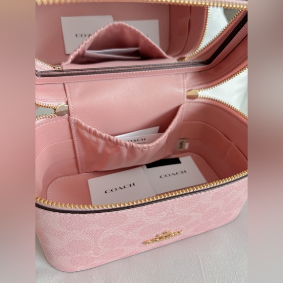 Coach Powder Pink Cosmetic Bag - Picture 4 of 4